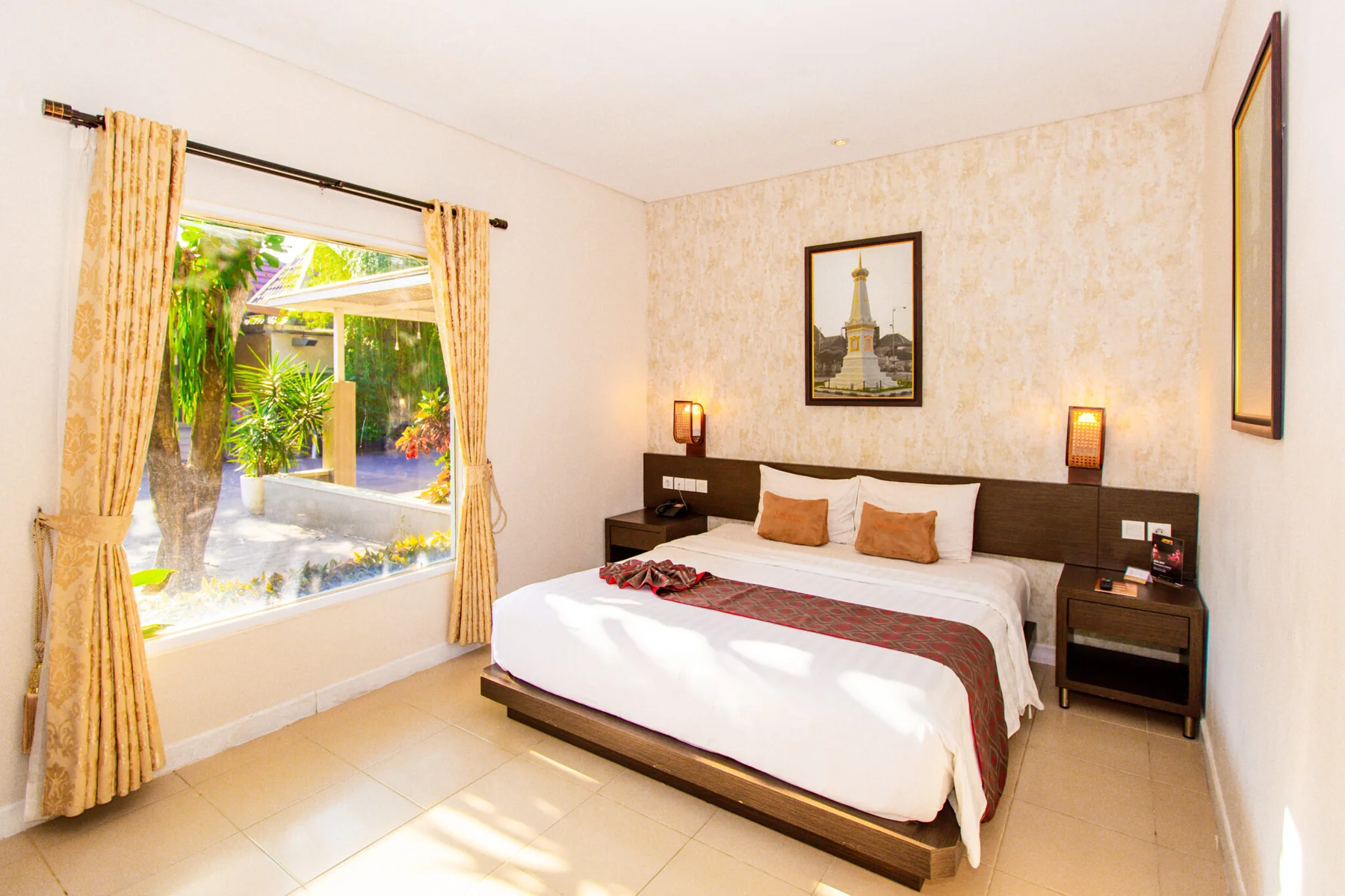 A double room at Tasneem