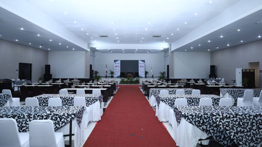ballroom tasneem hotel karpet merah