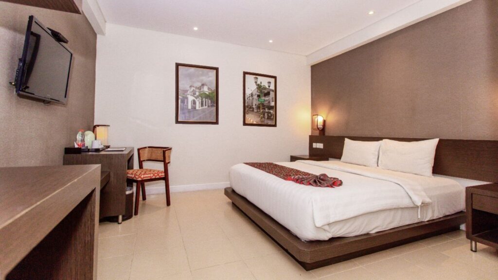 kamar deluxe tasneem hotel tanpa pemandangan